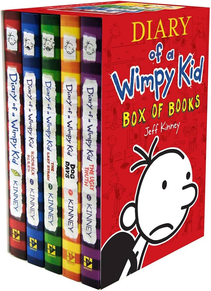 Amazon.com: Diary of a Wimpy Kid Box of Books: 9781419701535