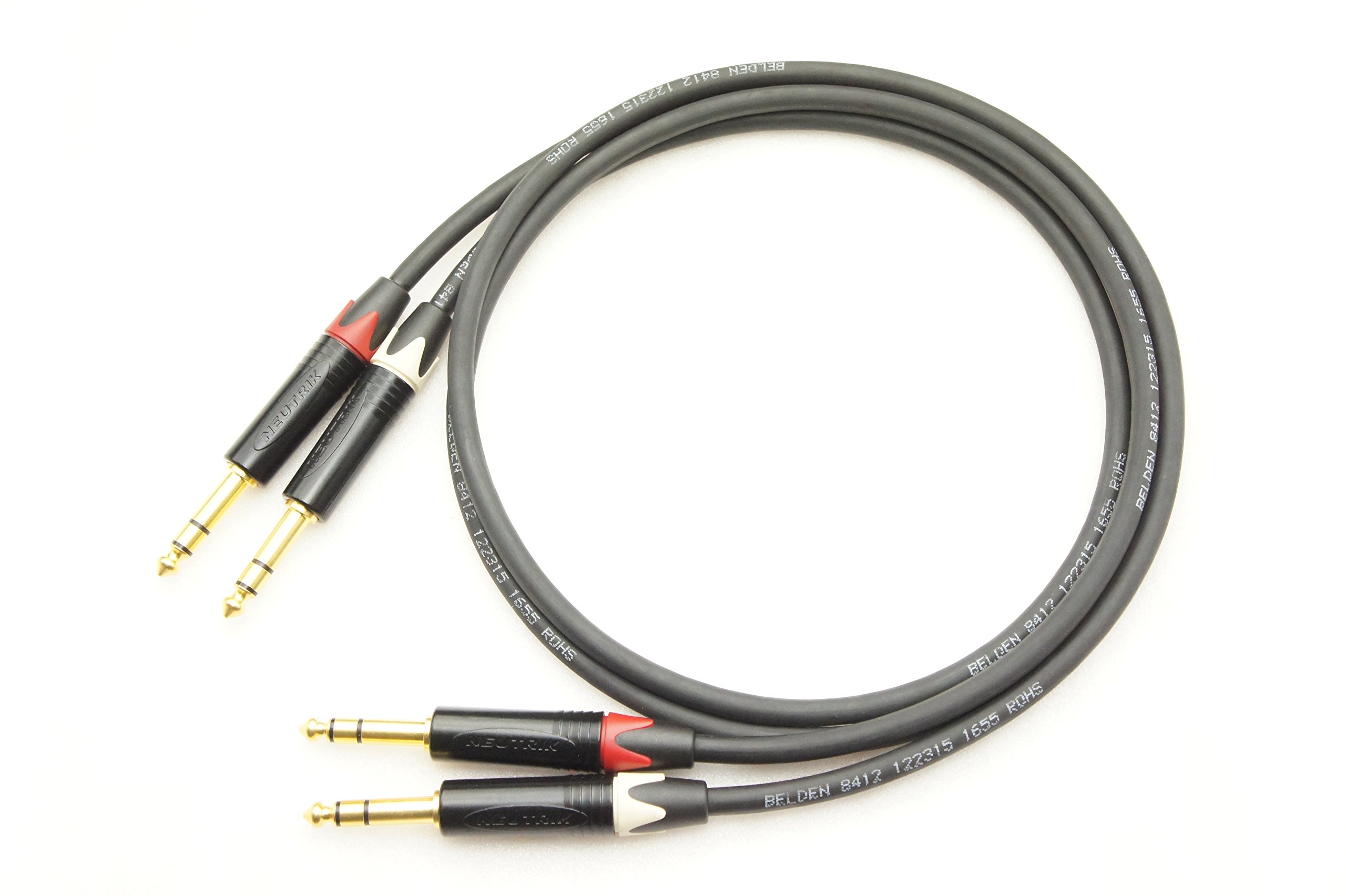 Amazon | BELDEN 8412 TRS(ステレオフォン)→TRS(ステレオフォン) 2本