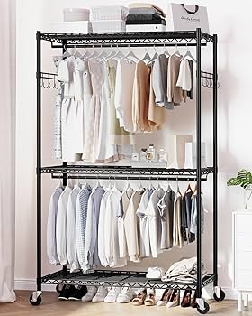 Amazon｜HOKEEPER ハンガーラック ワードローブ クローゼット 衣類収納