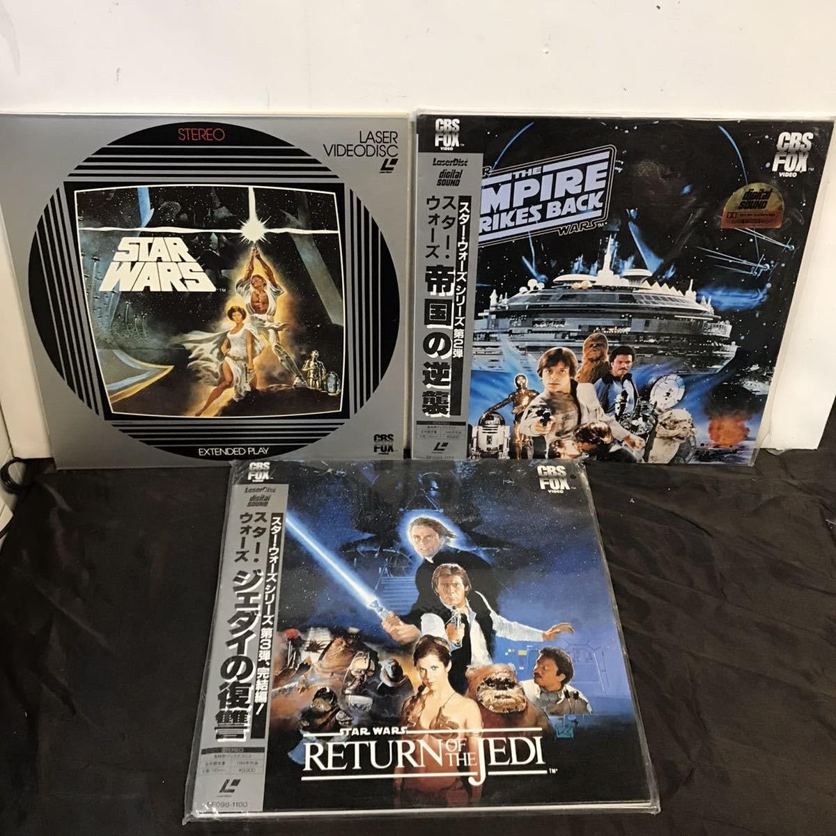 Amazon.co.jp: LD スター・ウォーズ 3タイトルセット レーザーディスク