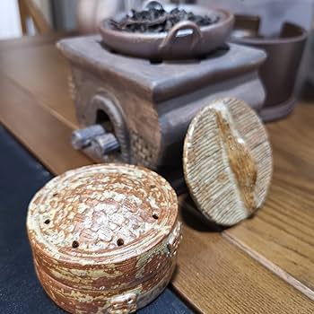 Amazon｜香炉ホルダー、逆流香炉薪ストーブ香炉セラミック滝煙香