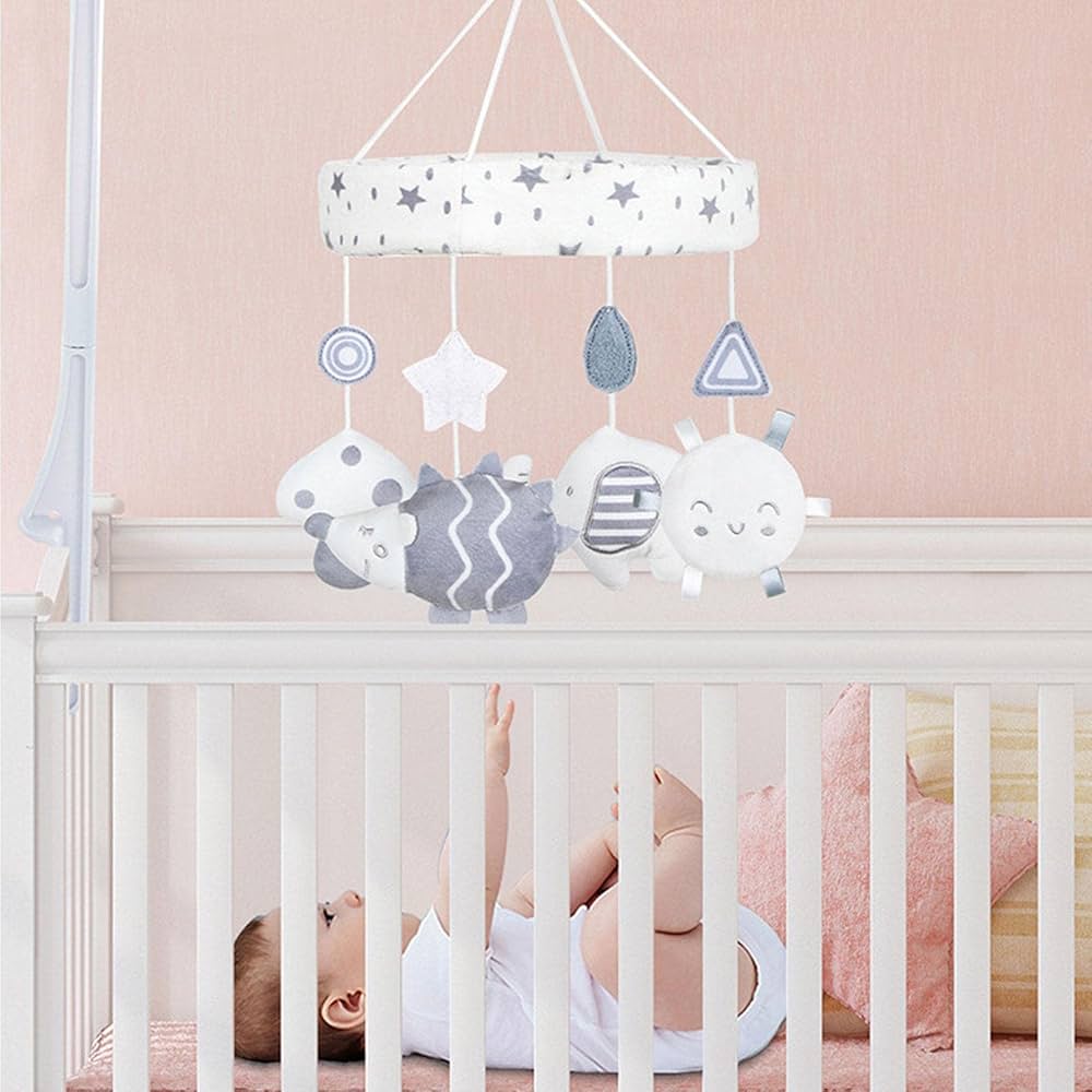 Amazon.co.jp: ベッドメリー ベビーベッドおもちゃ 赤ちゃん メリー