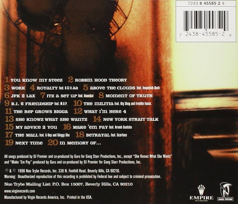 Gang Starr - Moment Of Truth[Explicit] - Amazon.com Music