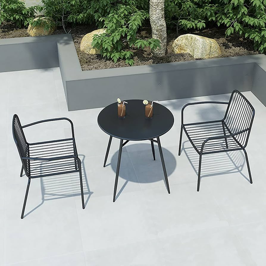 Amazon.co.jp: REBOTZ ガーデンチェア ガーデンテーブルセット