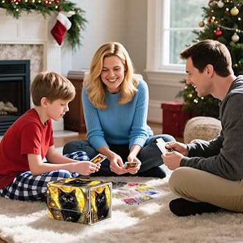 Amazon.com: DISUOFEART Trading Card Storage Box, Holds 100+ for