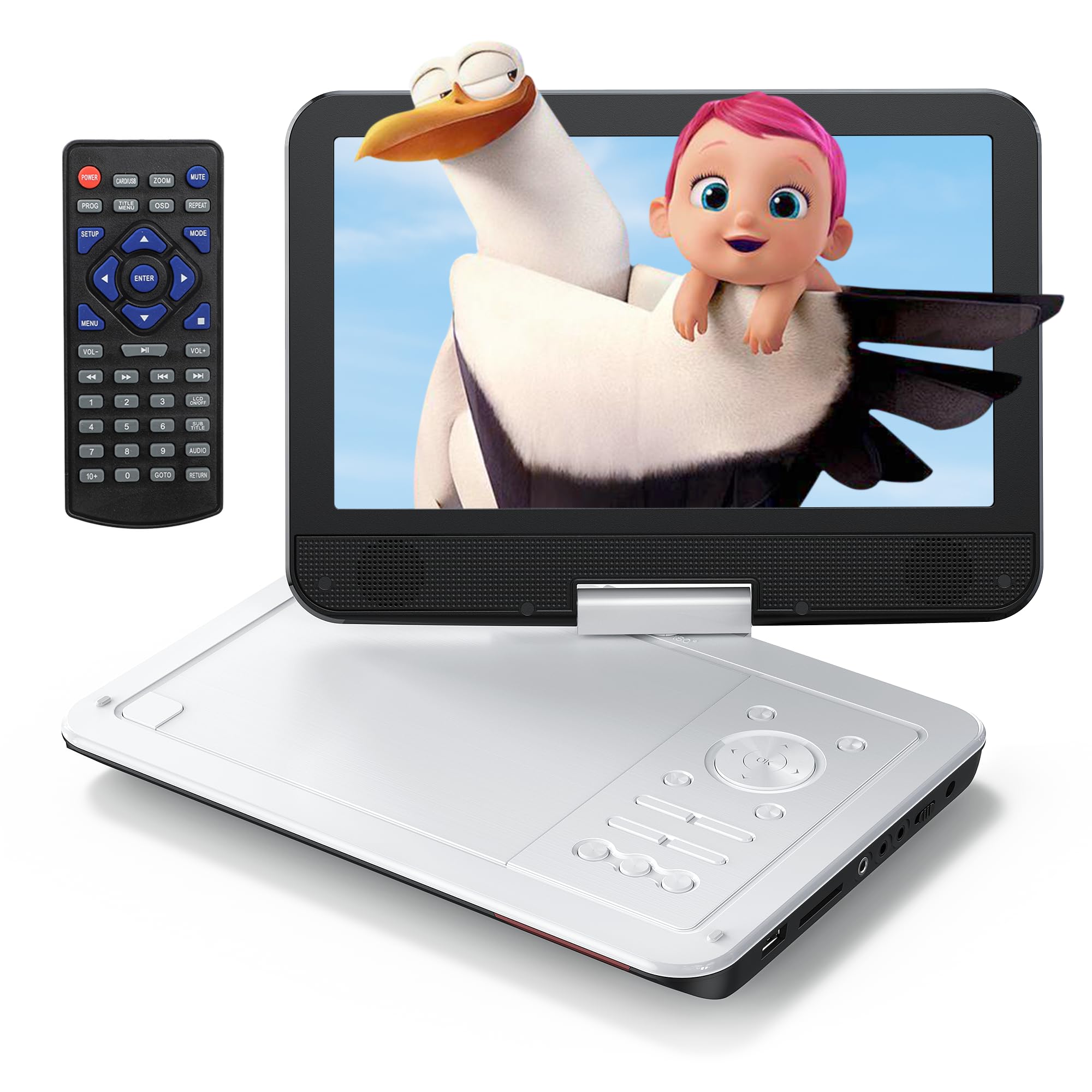 Amazon.co.jp: Surfola ポータブルDVDプレーヤー 12.5型 10.5インチ