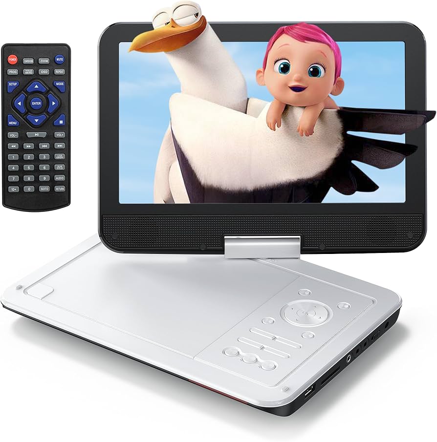 Amazon.co.jp: Surfola ポータブルDVDプレーヤー 12.5型 10.5インチ