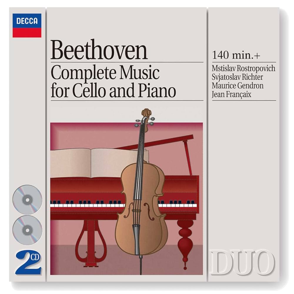 Ludwig van Beethoven, Sviatoslav Richter, Mstislav Rostropovich