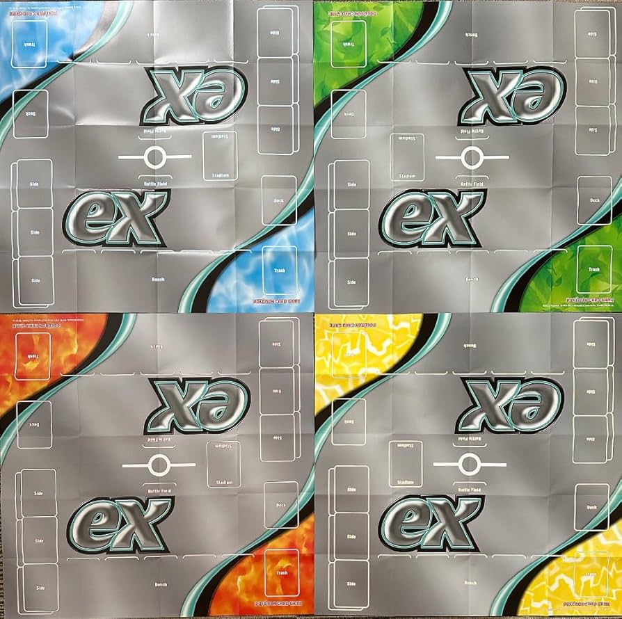 Amazon | 紙製プレイマット 4枚セット （ポケカSVシリーズ） ポケカ