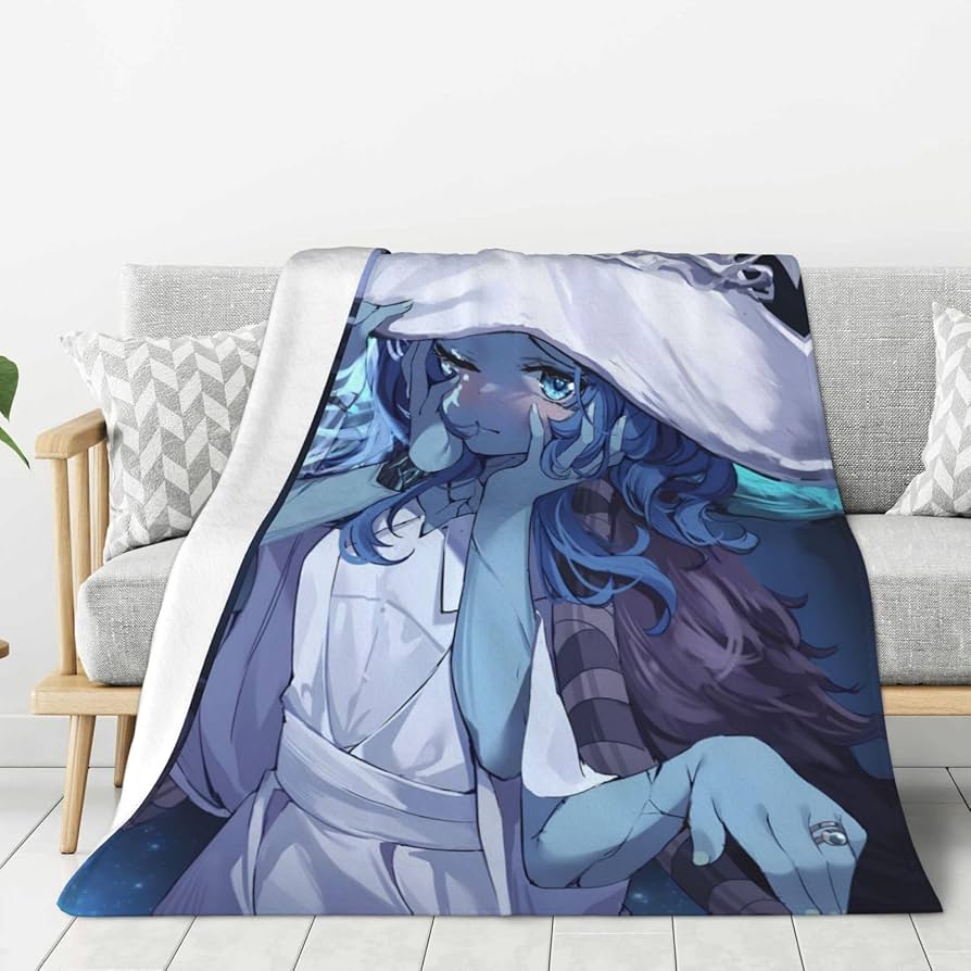 Amazon｜ブランケット 毛布 冬 掛け毛布 エルデンリング 魔女ラニ