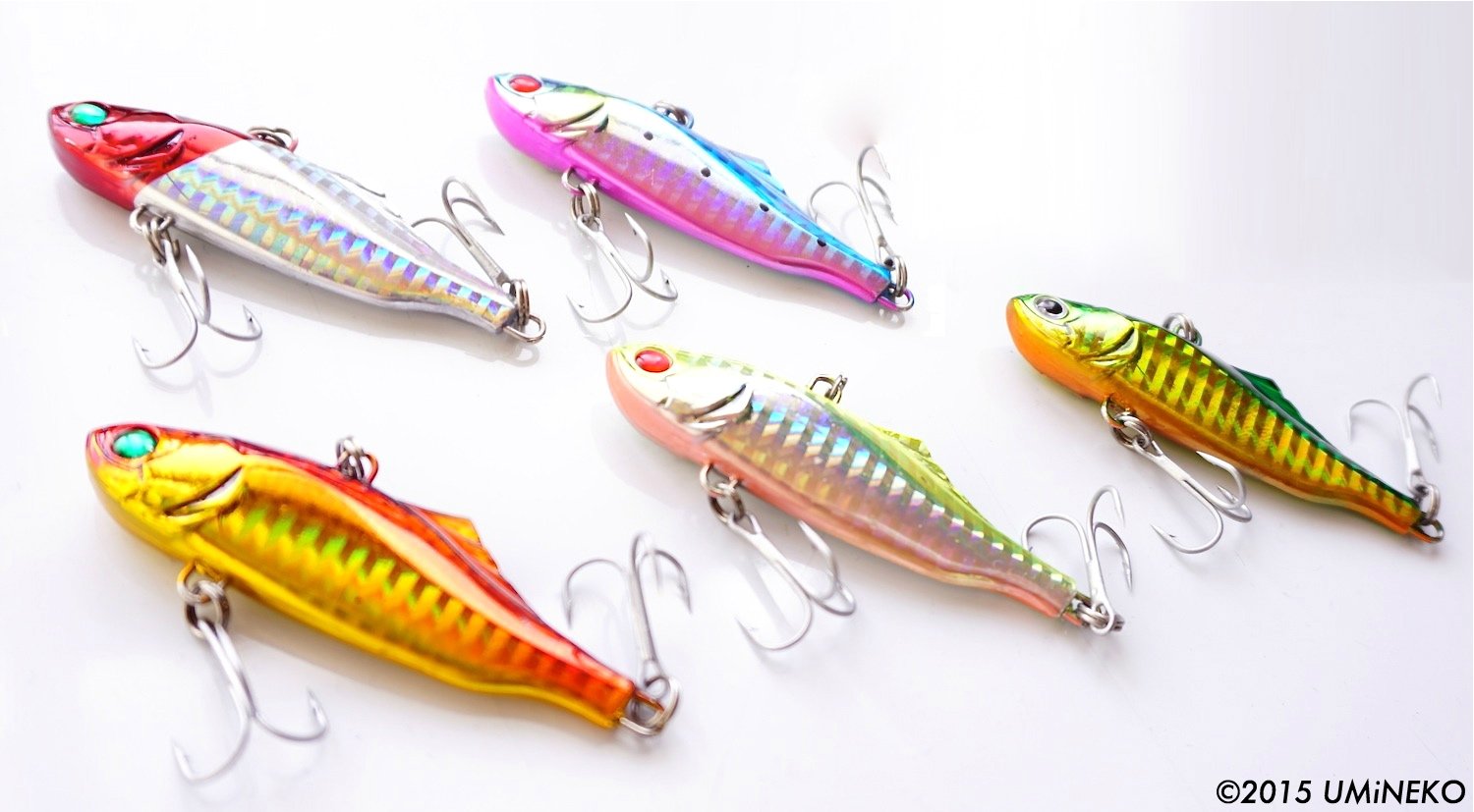 Amazon.co.jp: ウミネコ(UMINEKO) 湾奥 シーバス バイブレーション 5個