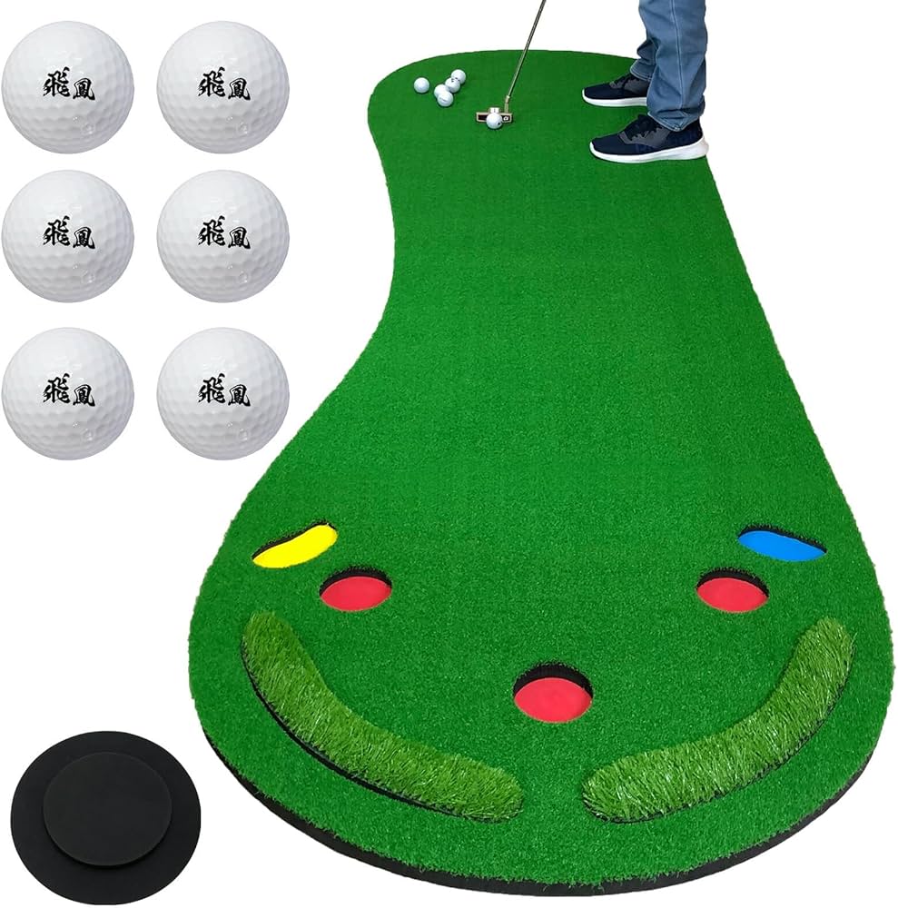 Amazon | Golf Style BIG パターマット 3M パター 練習 マット 大型