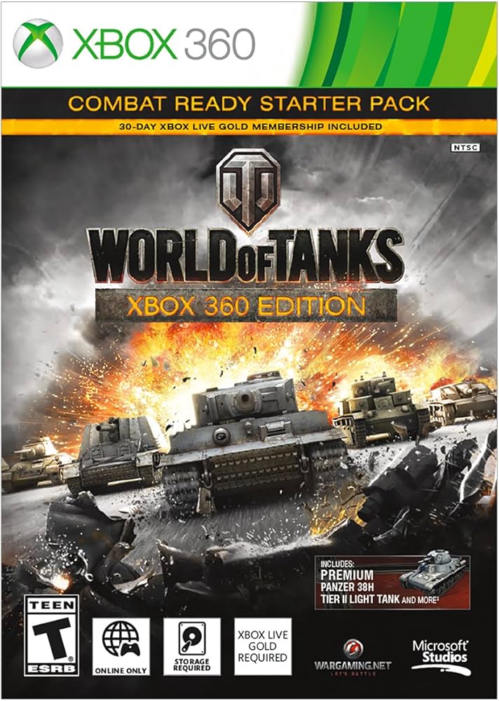 Amazon.com: World of Tanks-X360 Xbox 360 English US NTSC DVD