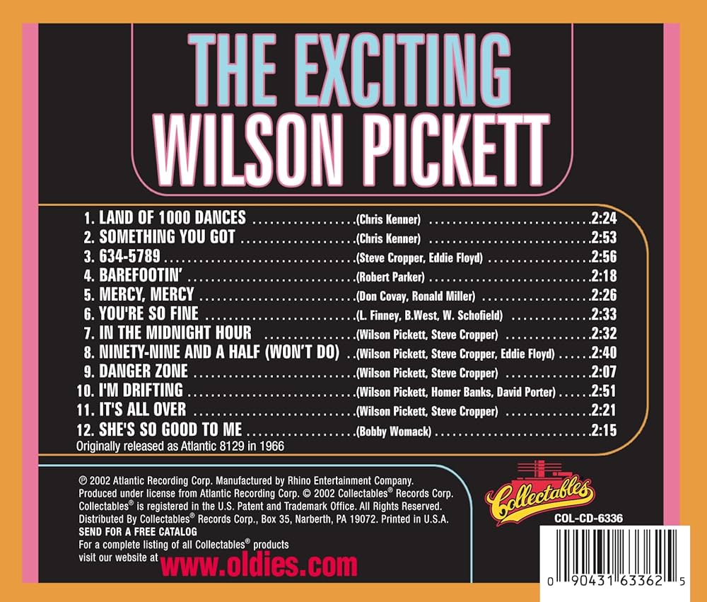 Amazon.com: Exciting Wilson Pickett