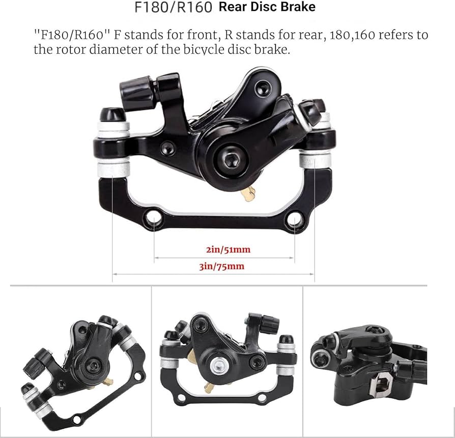 Amazon.co.jp: バイクディスクブレーキセット リアディスクブレーキ