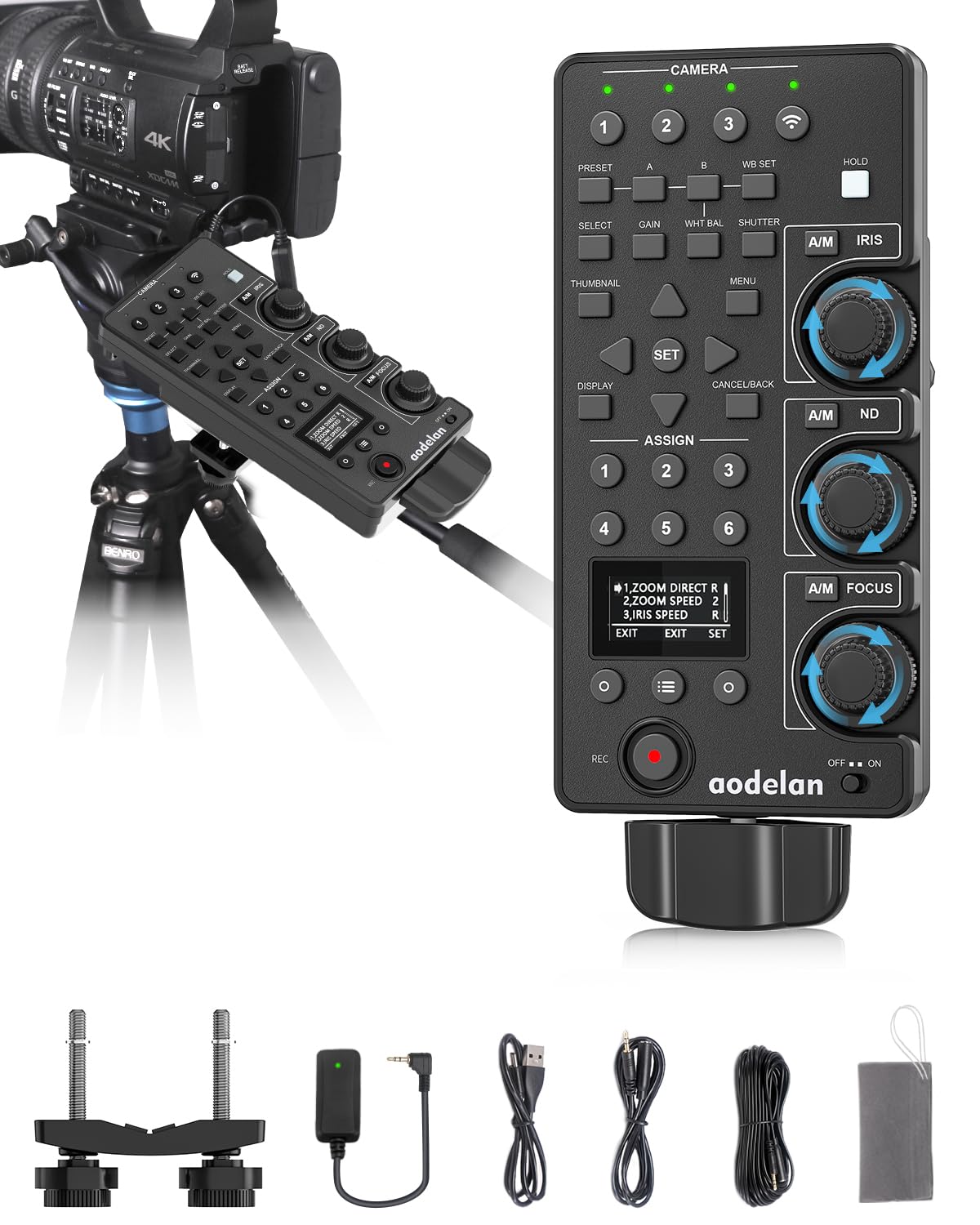 Amazon.com: for Sony Camcorder Lanc Zoom Controller - Wireless