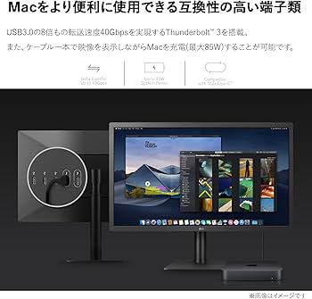 Amazon.co.jp: LG モニター ディスプレイ 24MD4KL-B 23.7インチ