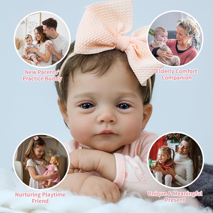 Amazon.com: SCOM Realistic Reborn Baby Dolls - 18 Inch Lifelike