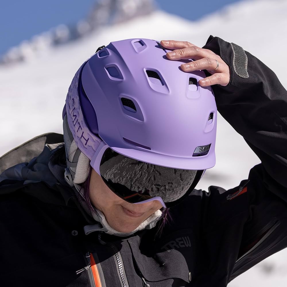Amazon.com: SMITH Vantage Round Contour Fit Snow Helmet in Matte