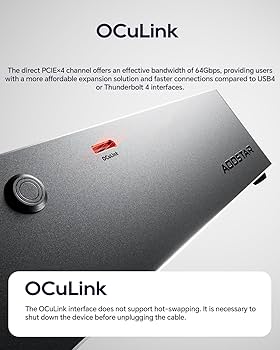 Amazon.co.jp: AOOSTAR AG01 eGPUドックドッキングステーション