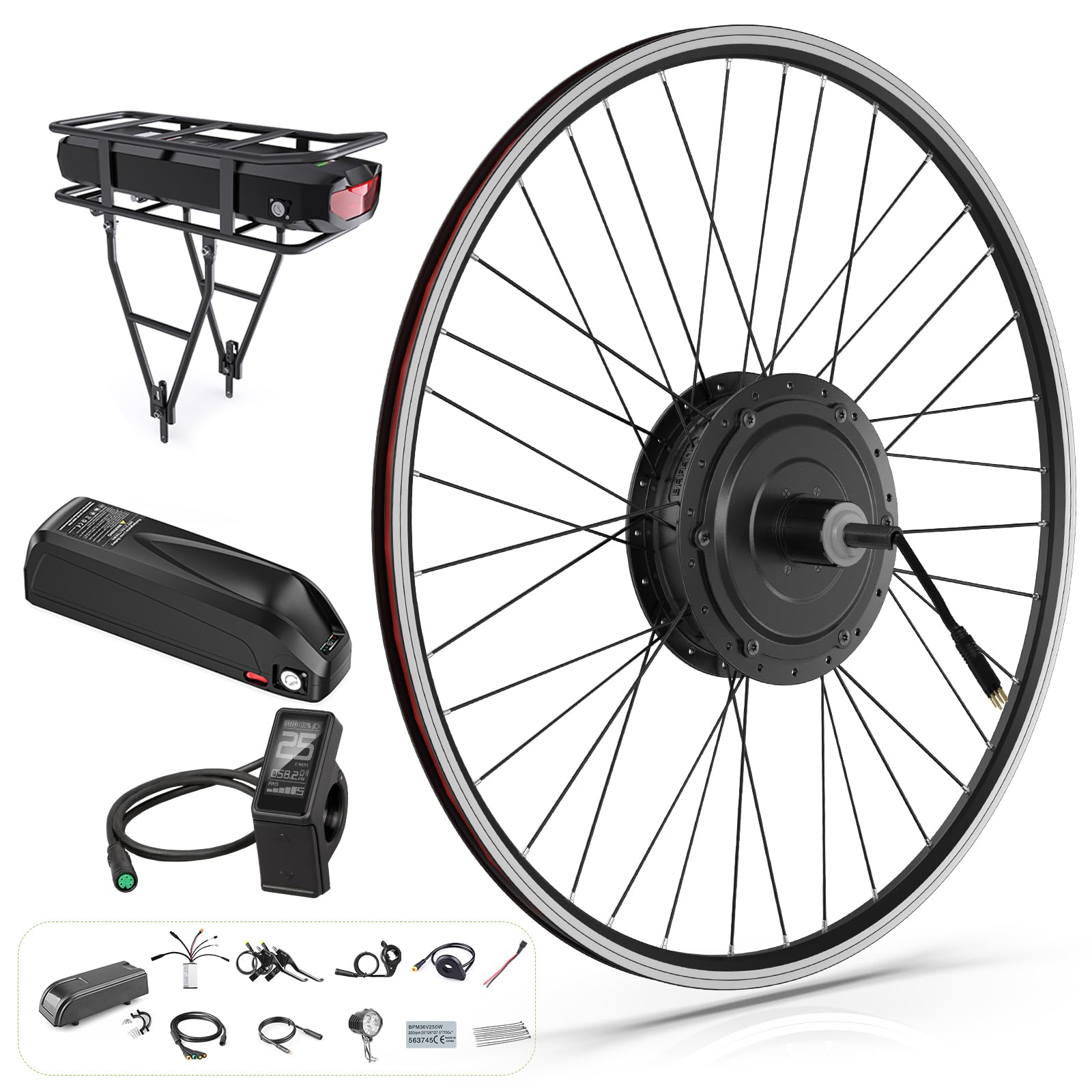 Amazon.com : BAFANG 48V 500W Front Hub Motor Electric Bike