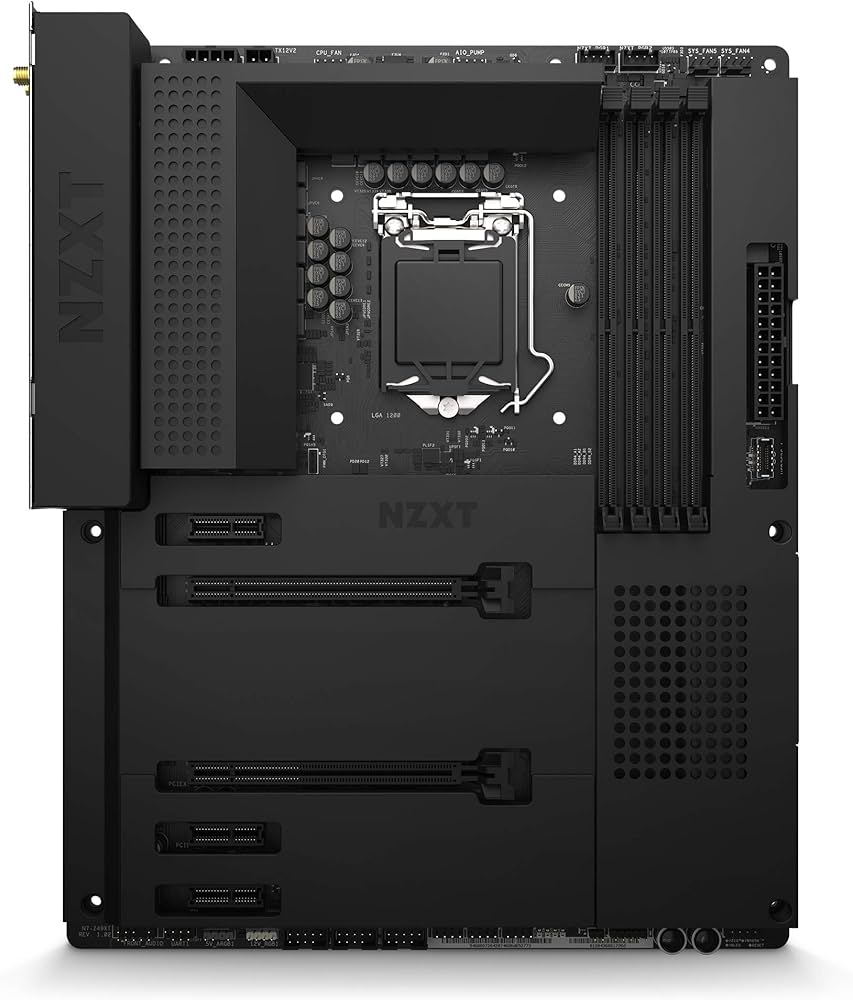 Amazon.co.jp: NZXT N7 Z490 ブラック マザーボード ATX [Z490チップ