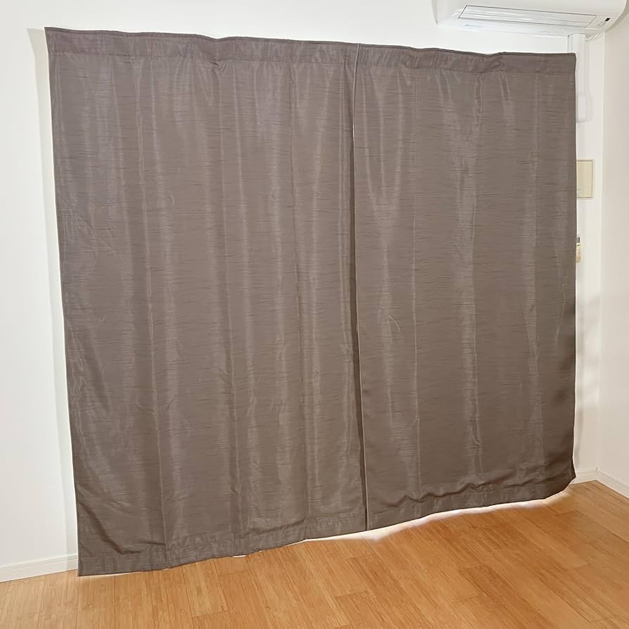 Amazon｜ピアリビング 防音カーテン Otonagi (幅110cm×丈135cm