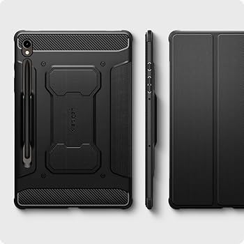Amazon.co.jp: Spigen Galaxy Tab S9 ケース カバー 衝撃吸収 耐衝撃