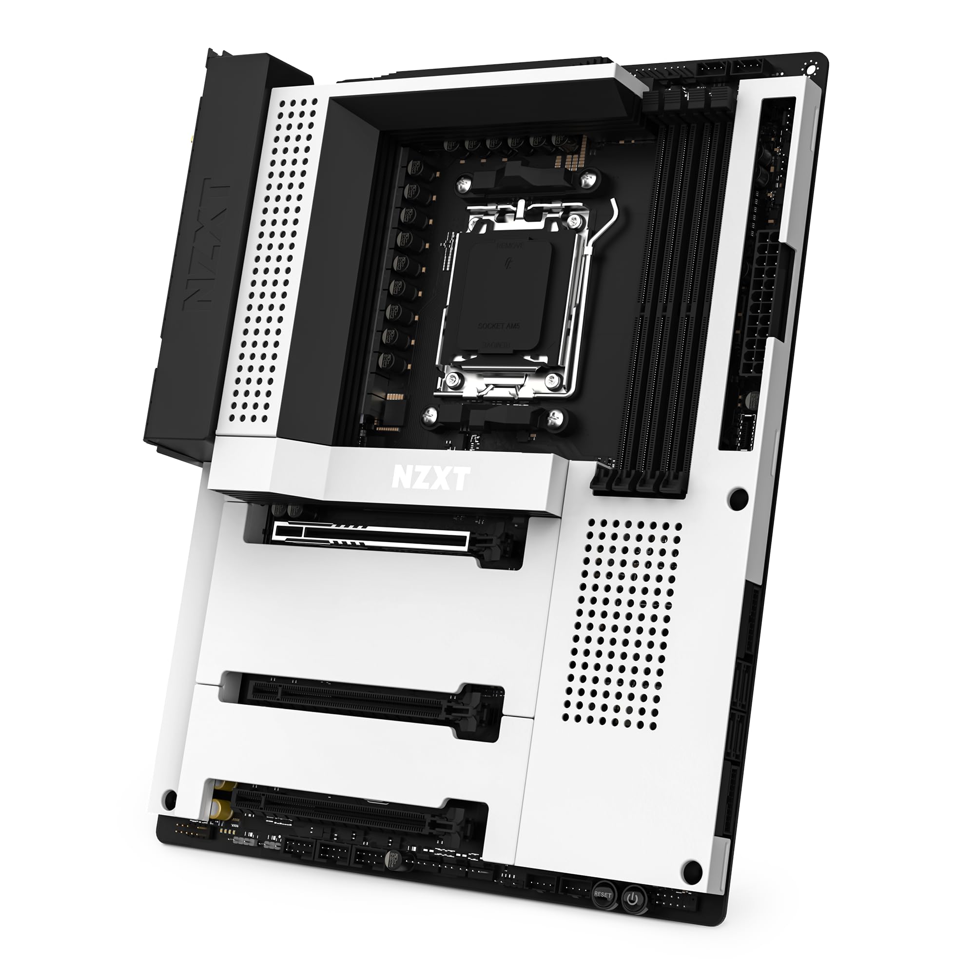 Amazon.co.jp: NZXT N7 B650E ATX Motherboard White [AMD B650