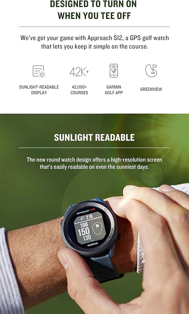 Amazon | GARMIN(ガーミン) ゴルフナビ GPS Approach S12 Black 【日本