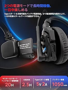 Amazon.co.jp: SYNCO XTALK X2 ワイヤレスインカムヘッドセット