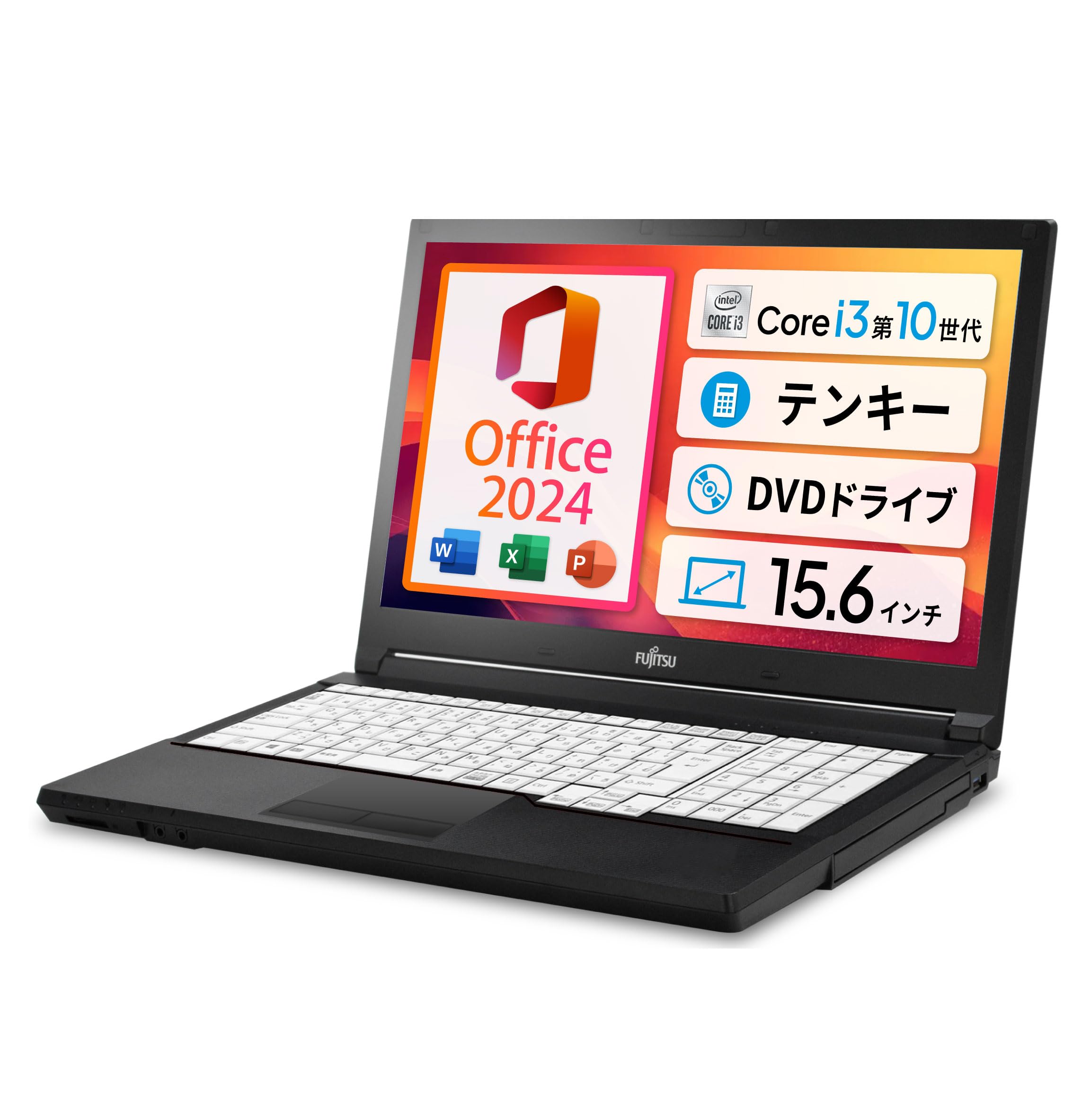 Amazon.co.jp: 【Win11、MS Office 2024 H&B搭載】富士通 LifeBook