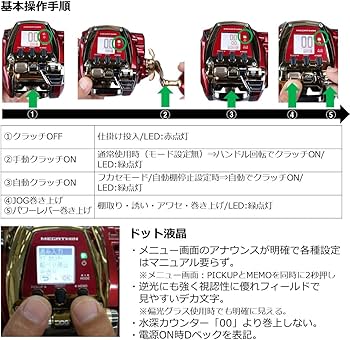 Amazon | ダイワ(DAIWA) 電動リール 22 シーボーグ 500MJ-AT(2022