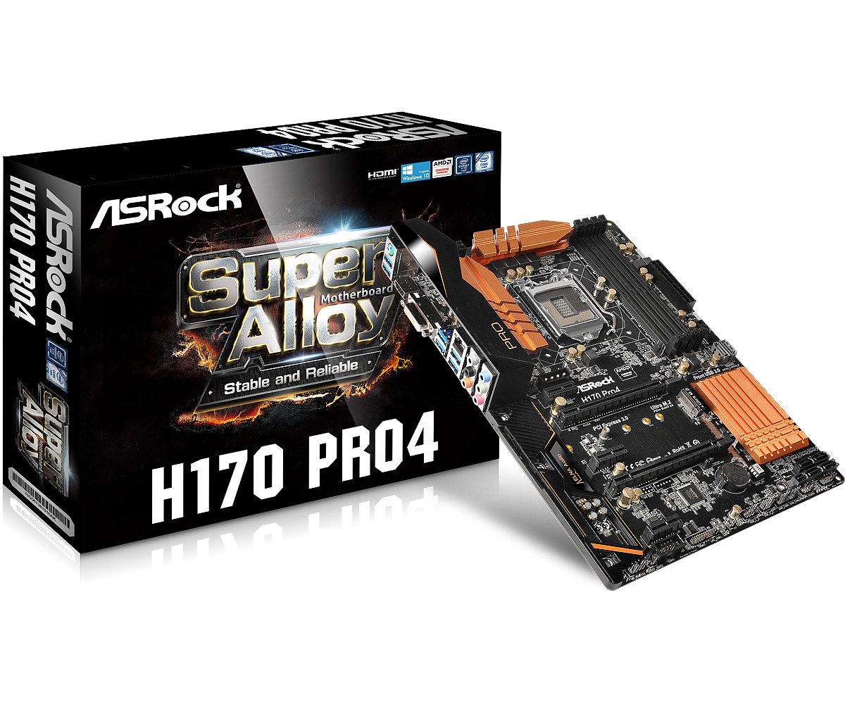 Amazon | ASRock Intel H170チップセット搭載 ATXマザーボード H170