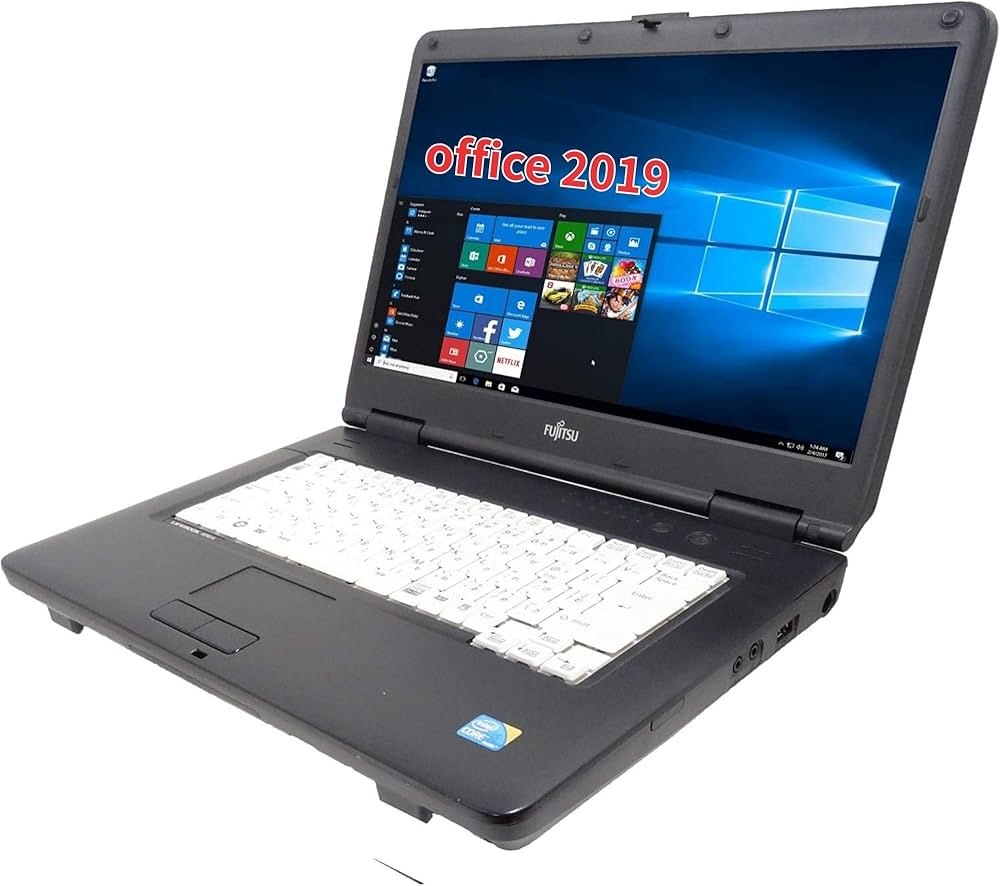 Amazon.co.jp: Refurbished Notebook PC FUTRO U9311M (Red) / 13.3