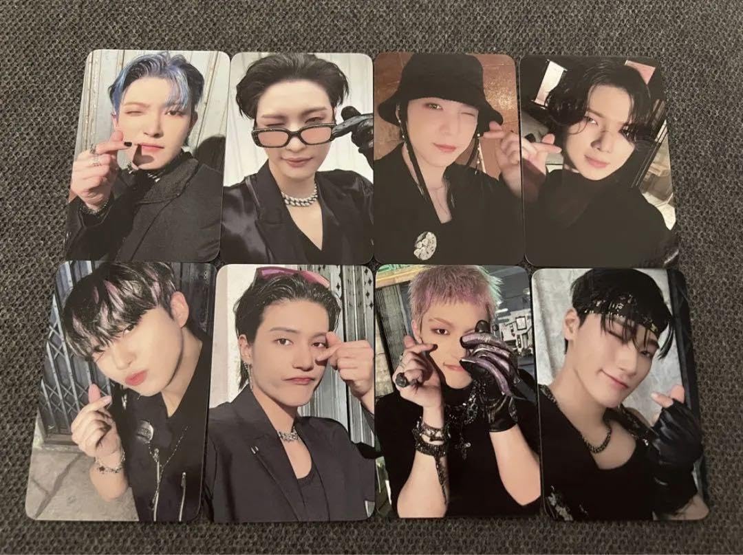 Amazon.co.jp: ateez outlaw ポップアップ スタンプラリー トレカ 全員