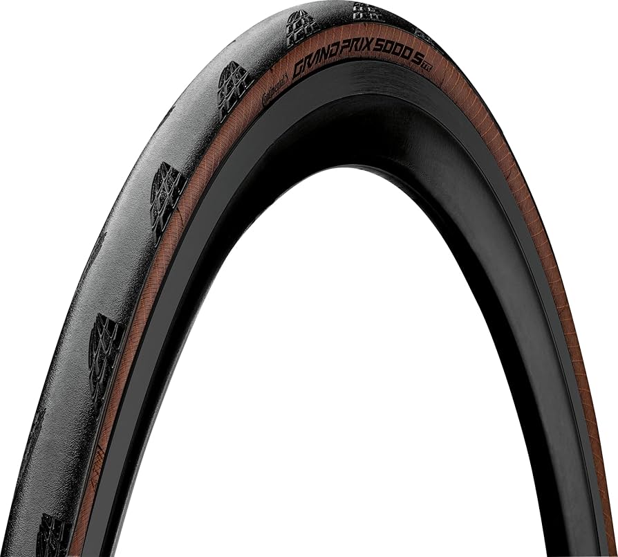 Continental Grand Prix 5000 S Tr Tire Transparent, Black Chili