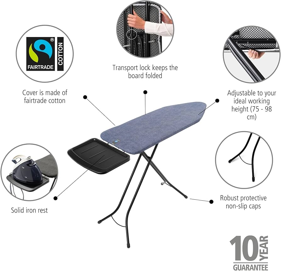 Amazon.com - Brabantia - Ironing Board C - Extra Large Steam Iron
