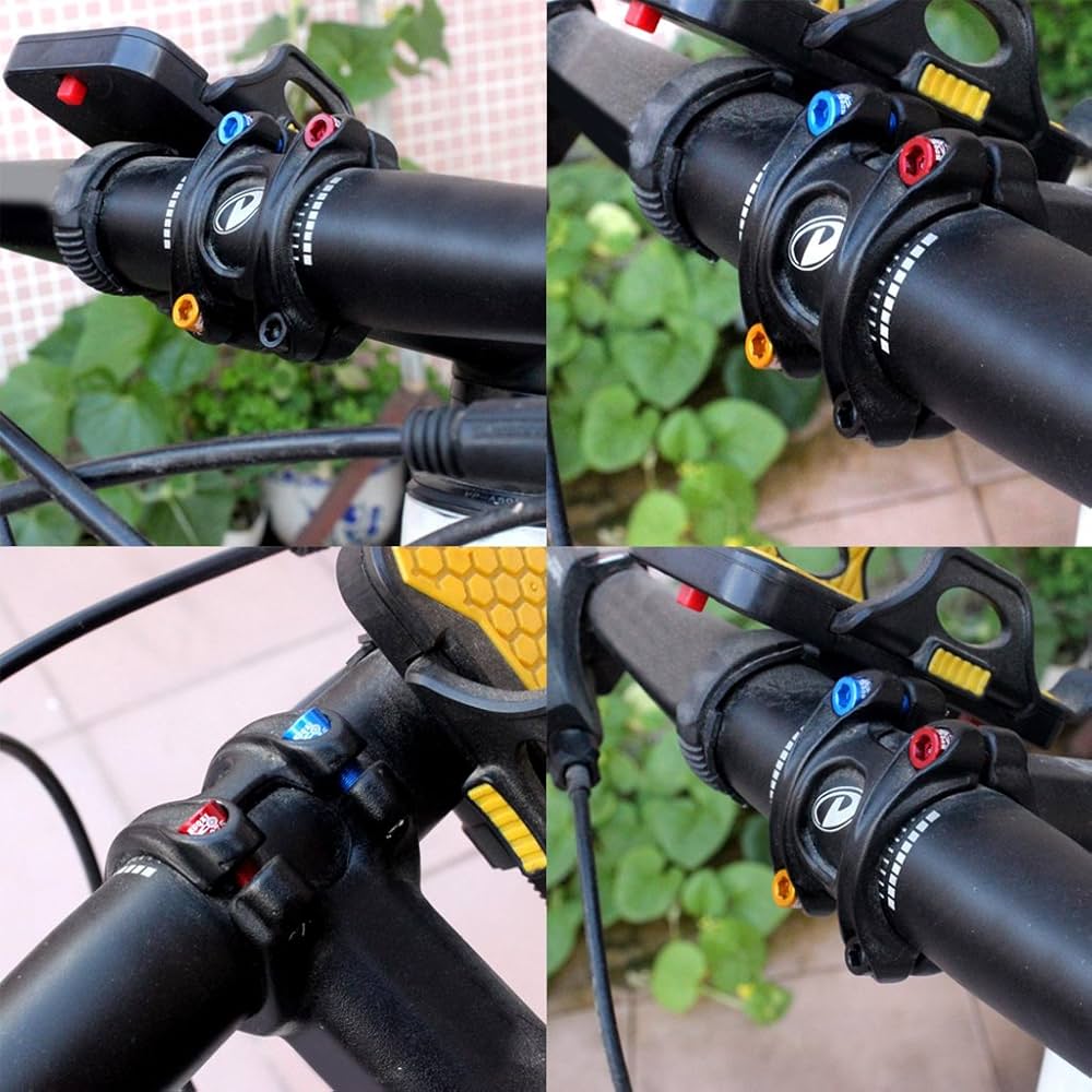 Amazon | B Baosity ロードバイクハンドルバーステム ねじ アルミ合金