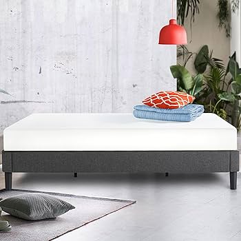 Amazon｜ZINUS 布張り ベッドフレーム シングル Curtis Upholstered