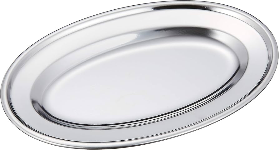 Amazon｜AG 18-0 巻渕小判皿 8インチ｜カレー・パスタ皿 オンライン通販