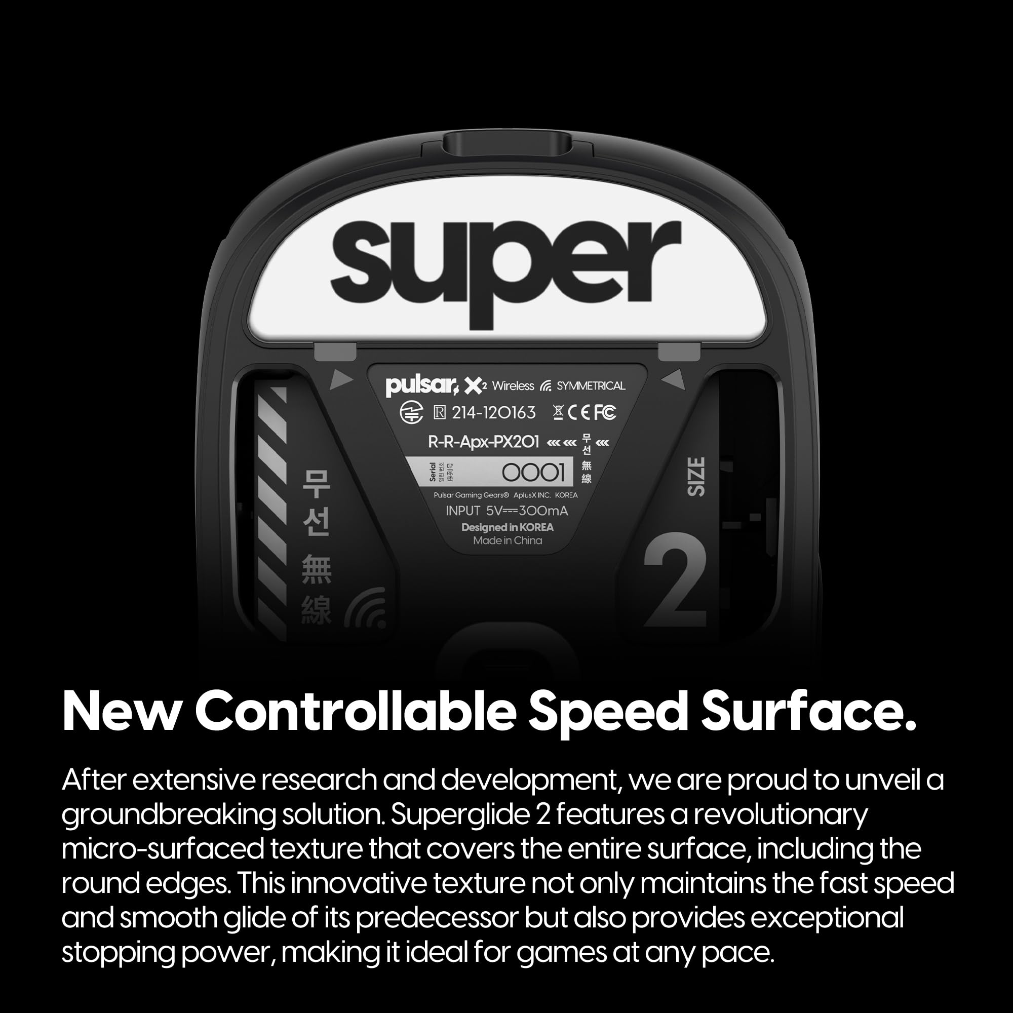 Amazon.co.jp: Pulsar Gaming Gears Superglide2(Type C) マウスソール