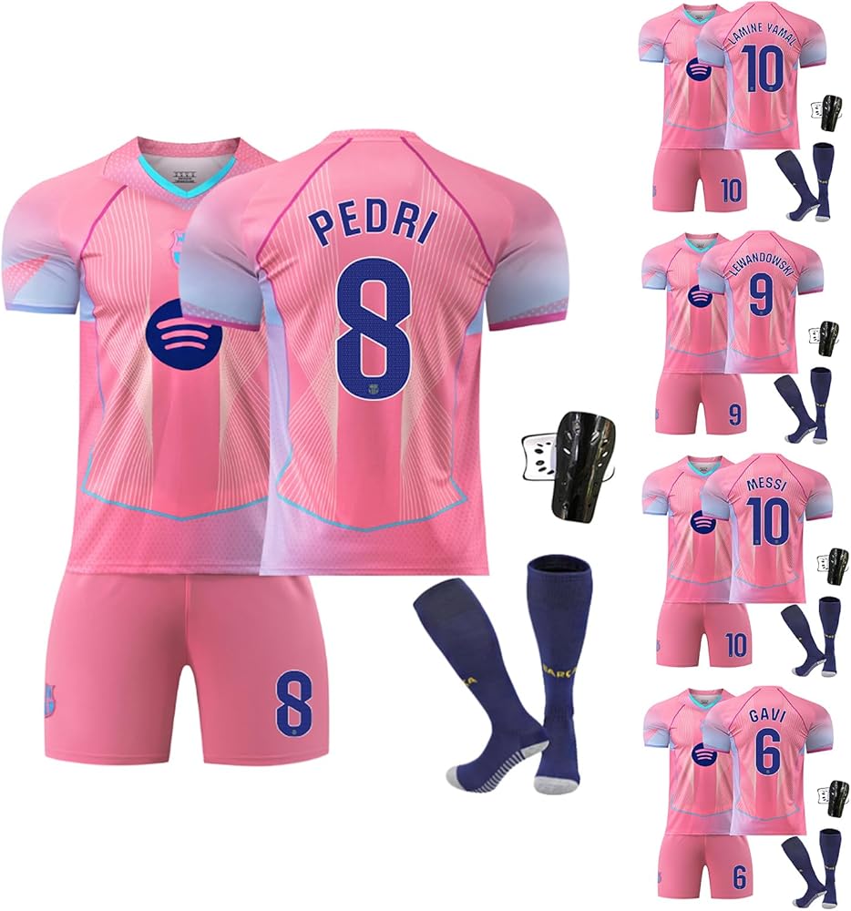 Amazon.co.jp: レバンドフスキ サッカー ユニフォーム メッシ 25-26