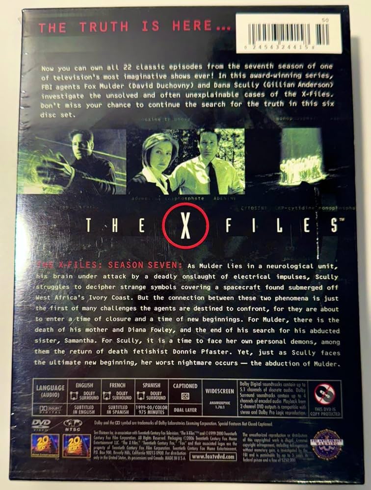 Amazon.com: The X-Files: Season 7 (Collector's Edition) : X-Files