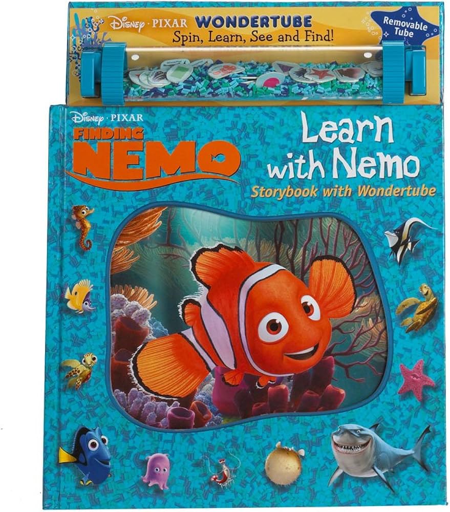 Amazon.com: Disney Pixar Learn with Nemo storybook with Wondertube