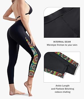 Amazon.com: GEEK LIGHTING Swim Pants for Women Surfing Leggings