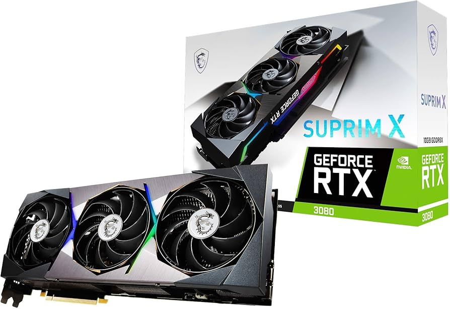 MSI Gaming GeForce RTX 3080 LHR 10GB GDRR6X 320-Bit HDMI/DP Nvlink