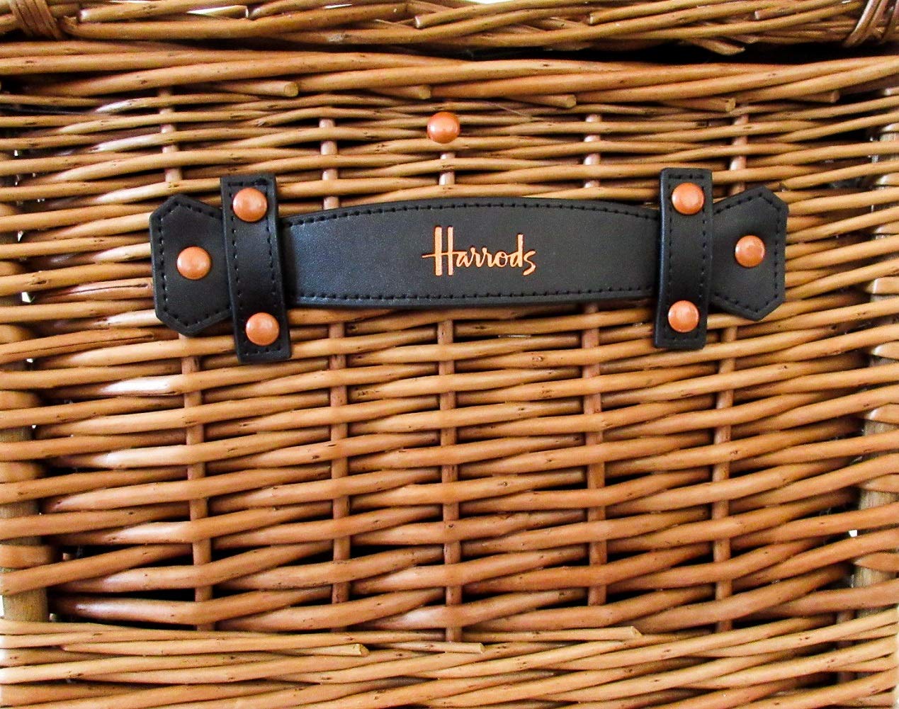 Amazon | 英国 Harrods [ハロッズ] ラクジュアリー レザー 両サイド