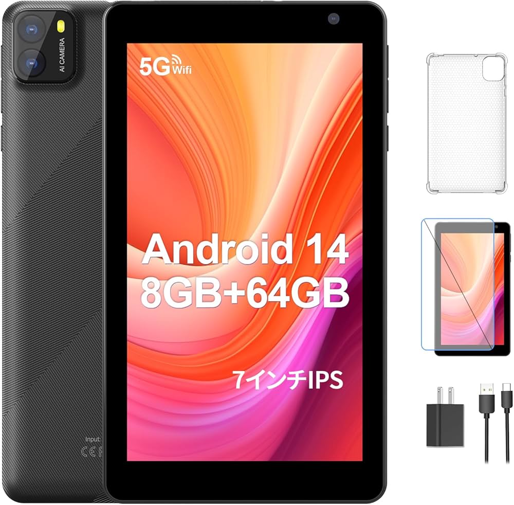 Amazon.co.jp: PUTECCH Android 14 タブレット 7インチ新登場