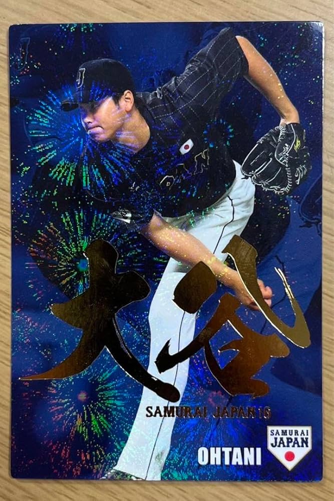 Amazon.co.jp: プロ野球チップス 侍ジャパン 大谷翔平 金箔パラレル